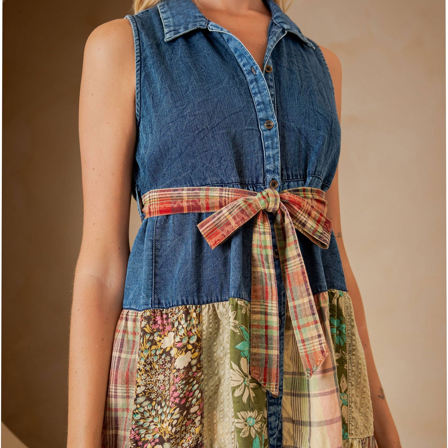 Denim Shirt Dress