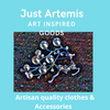 Art Inspired Clothes and Accessories which are sold in Boutiques, Pop up Markets and Online.