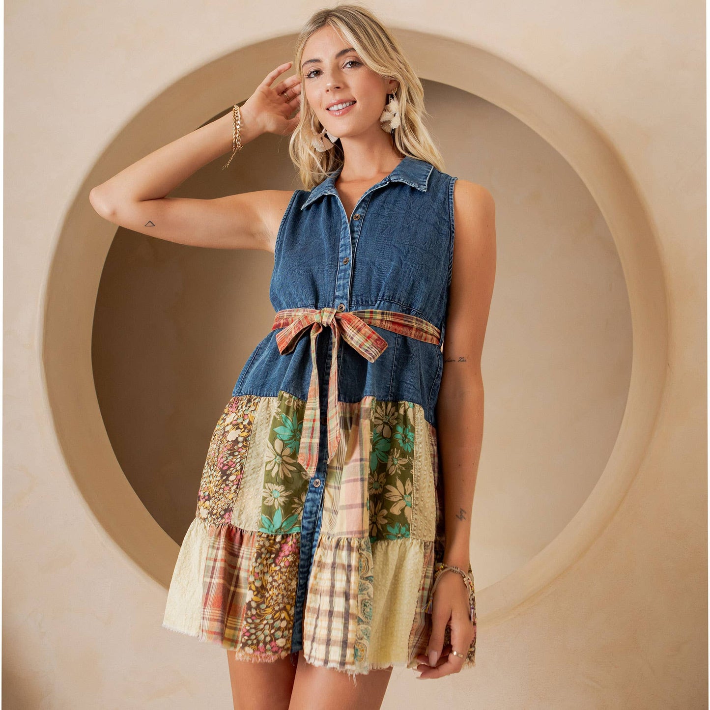 Denim Shirt Dress