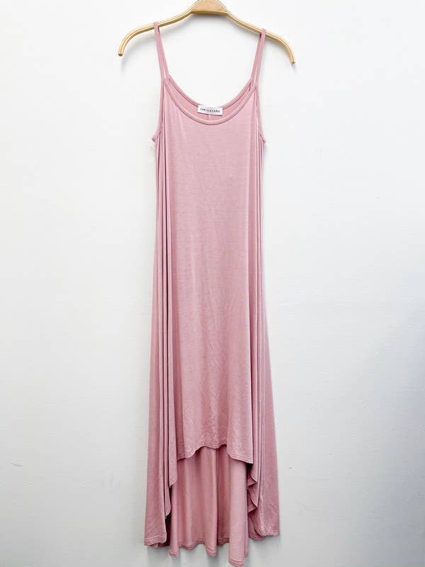 Spaghetti strap hi lo dress L