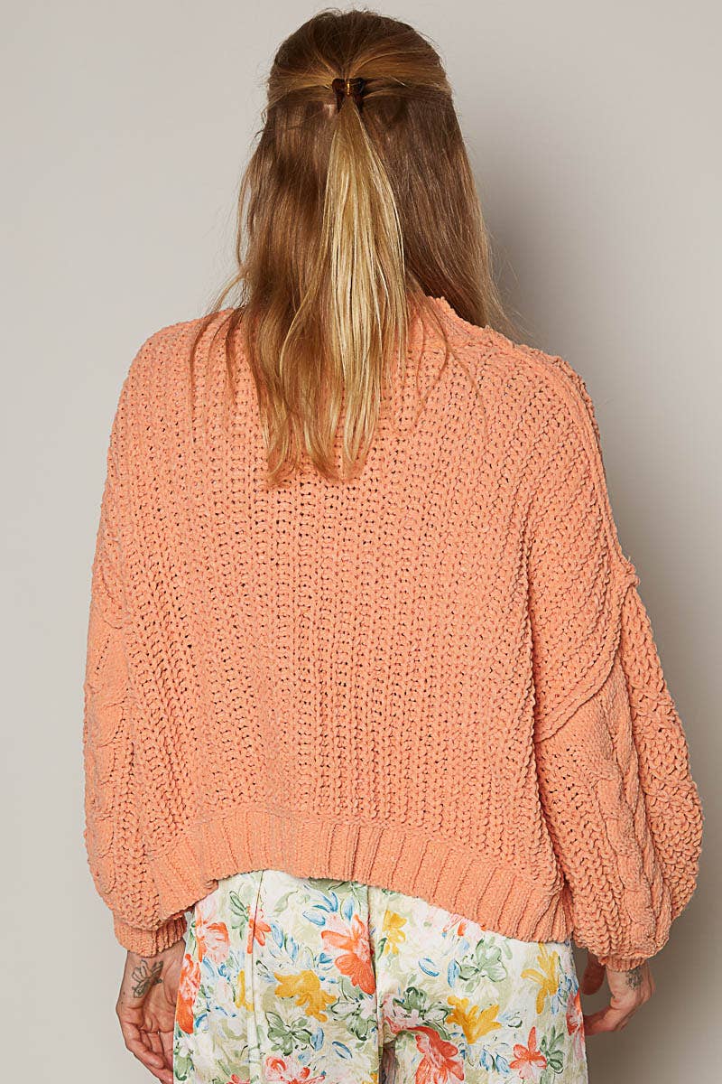 Pol Mock neck  sweater   M