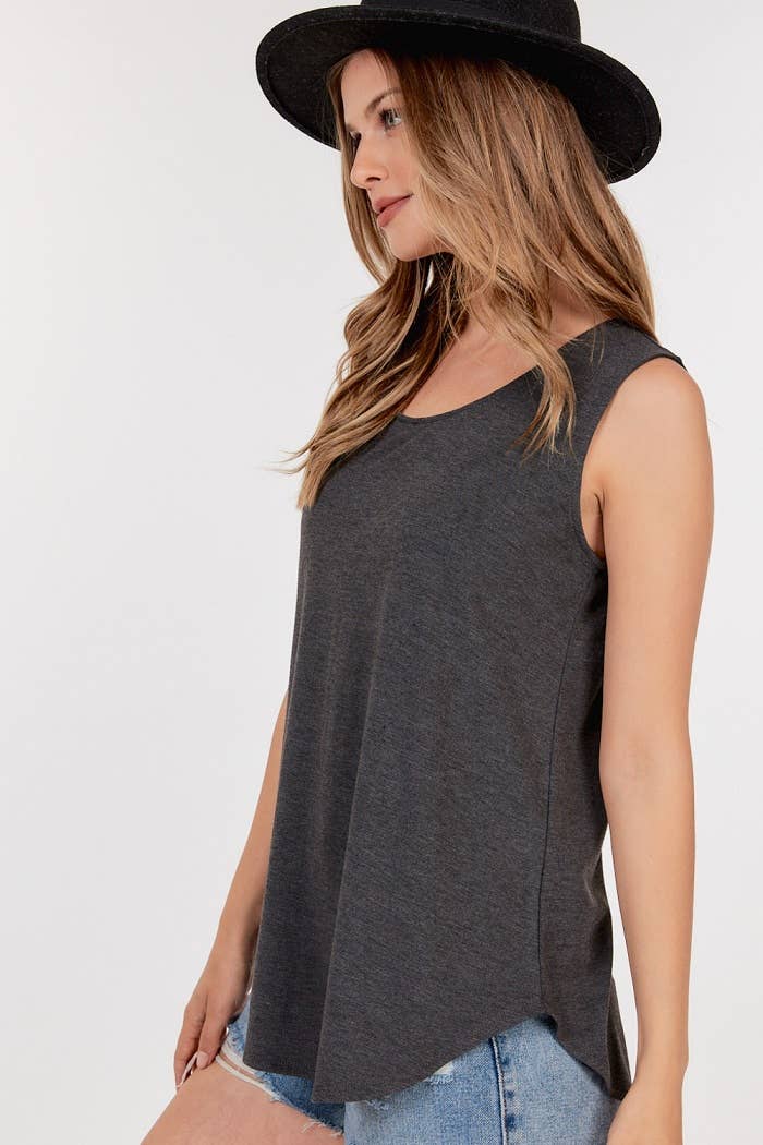 Tank Top L / DEEP PLUM