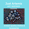 Art Inspired Clothes and Accessories which are sold in Boutiques, Pop up Markets and Online. 