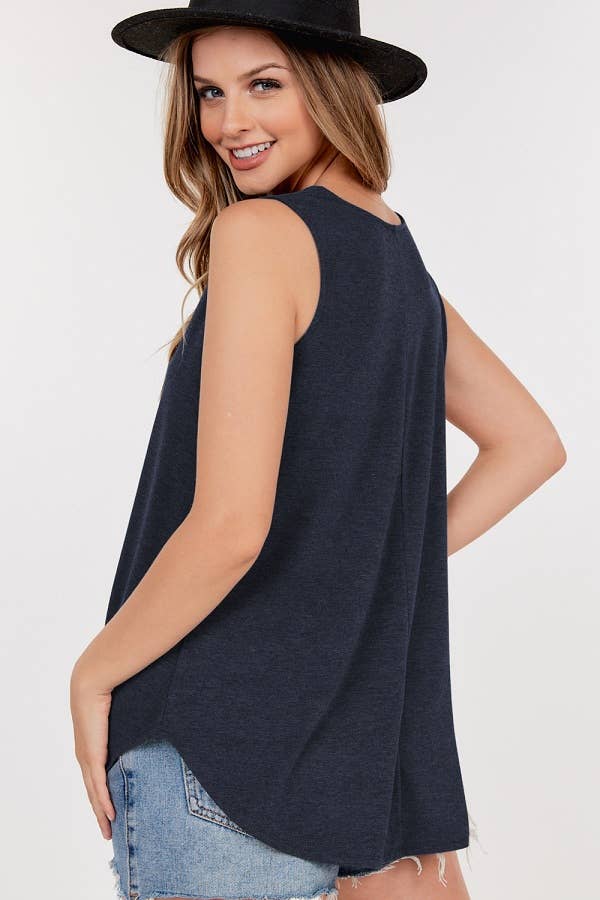 Tank Top L / DEEP PLUM