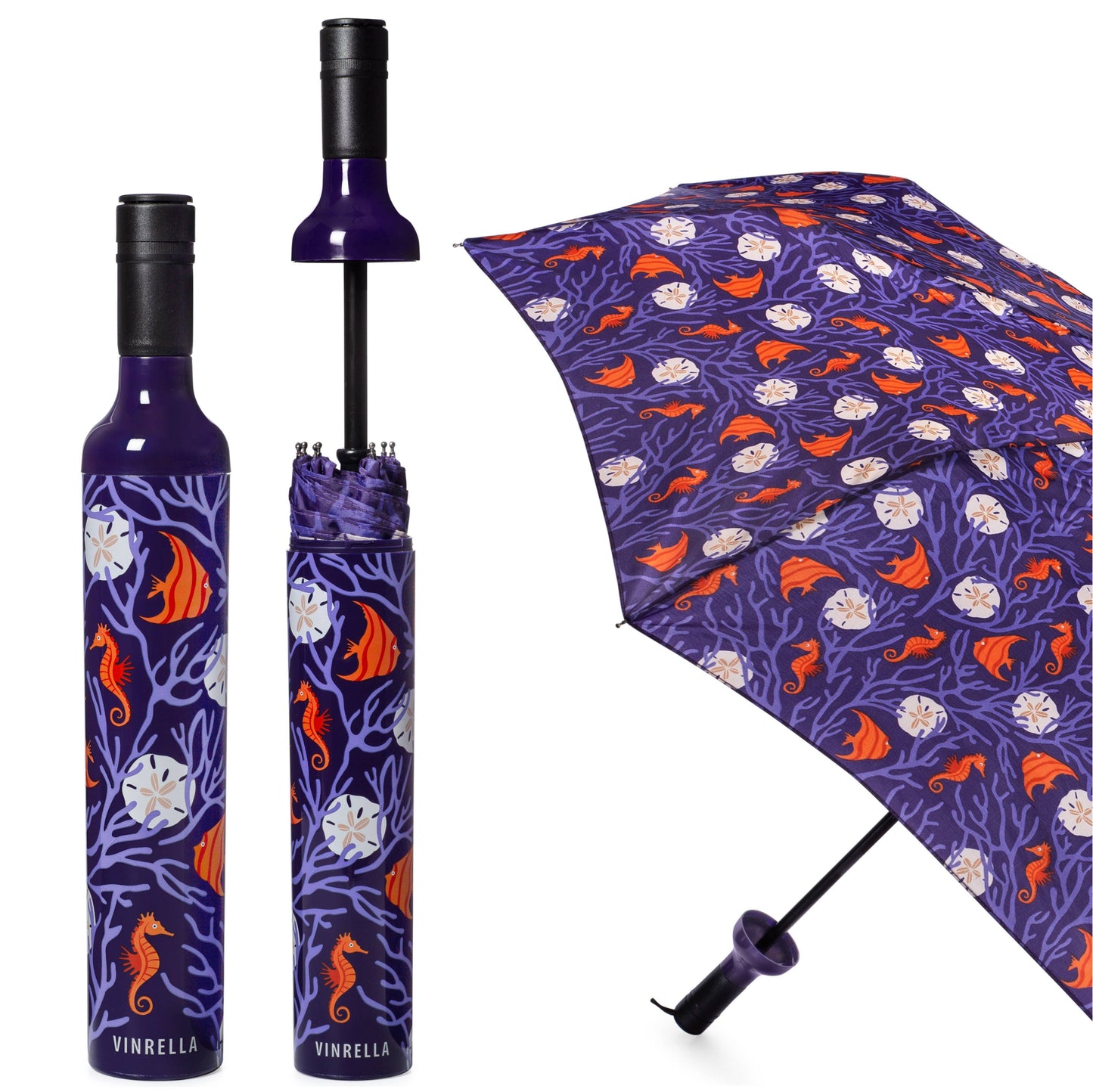 Vinrella - Coral Reef Bottle Umbrella