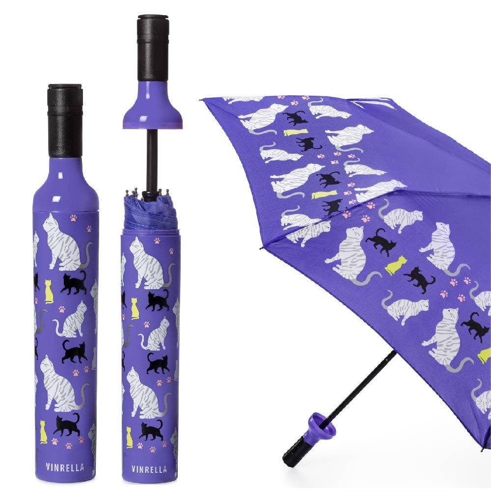 Vinrella - Purrfection Bottle Umbrella